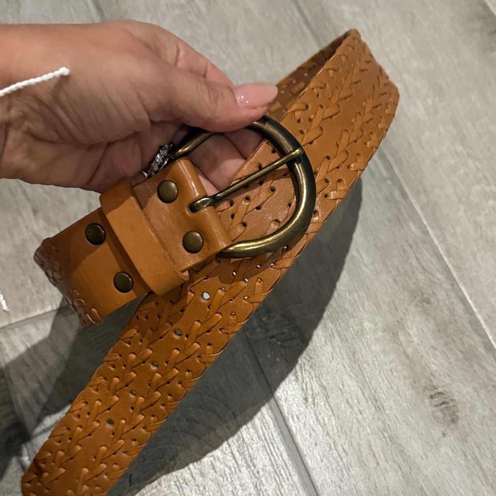 Tan Leather Belt